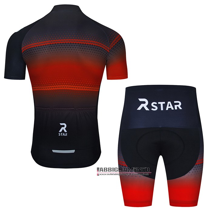 Abbigliamento R Star Manica Corta e Pantaloncino Con Bretelle 2021 Nero Arancione - Clicca l'immagine per chiudere